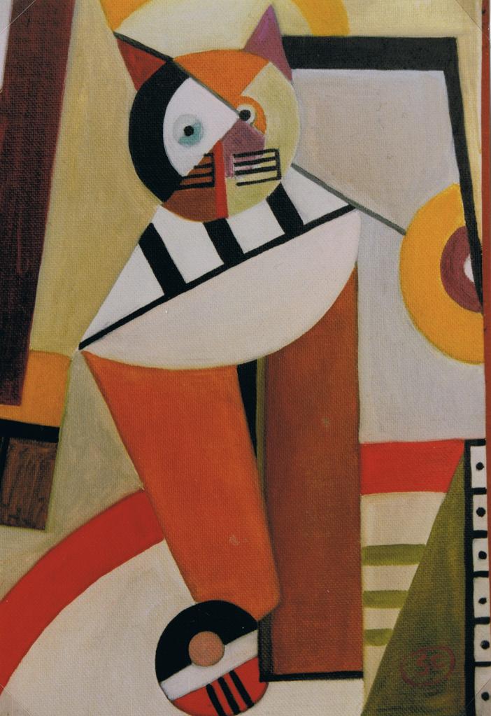 Chat Fernand Leger1