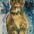 Chat Van Gogh